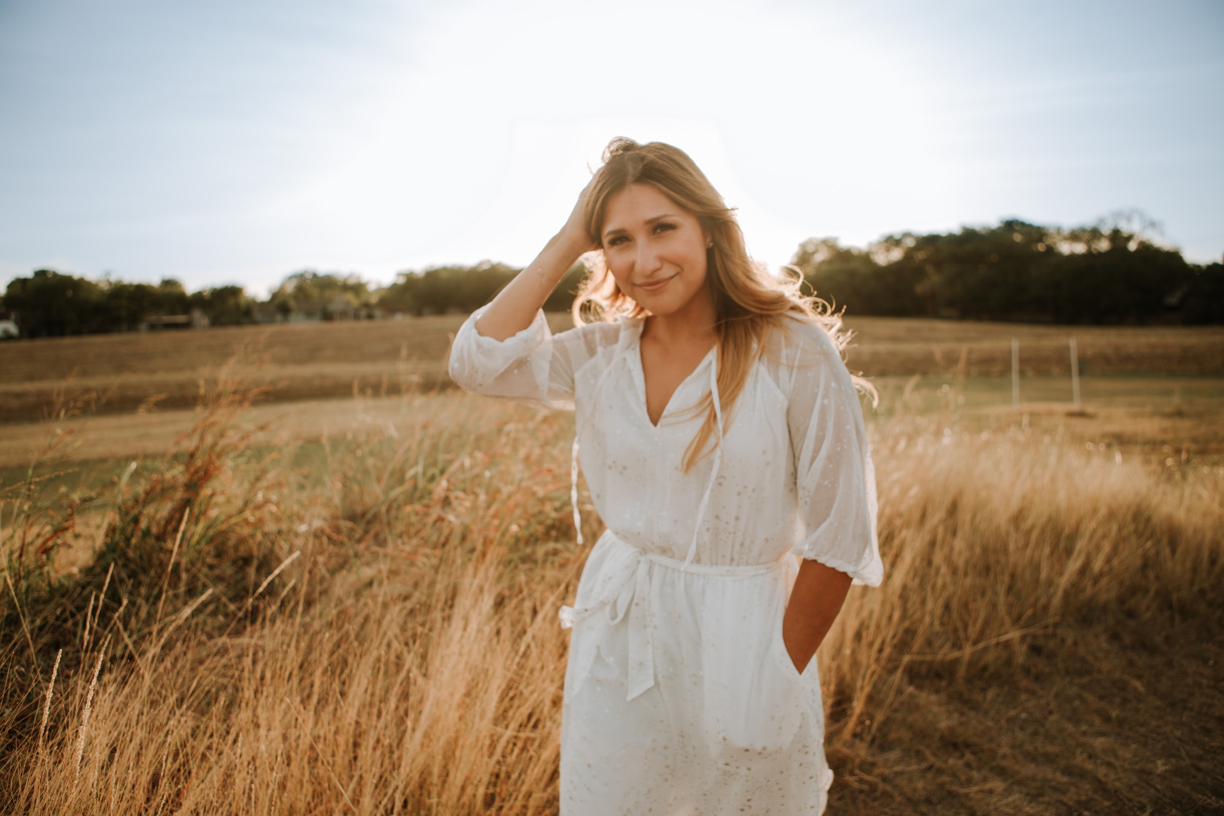 woman in field 3